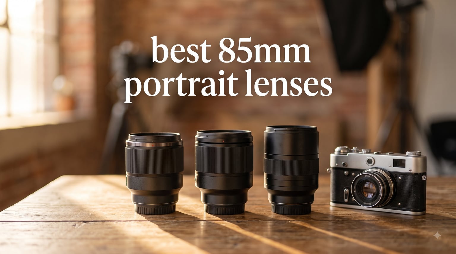 best 85mm portrait lenses