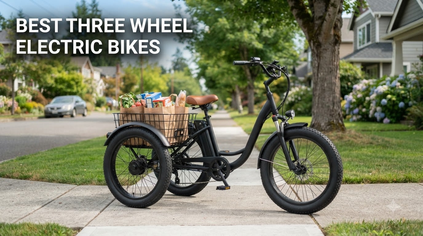 best three wheel electric bikes