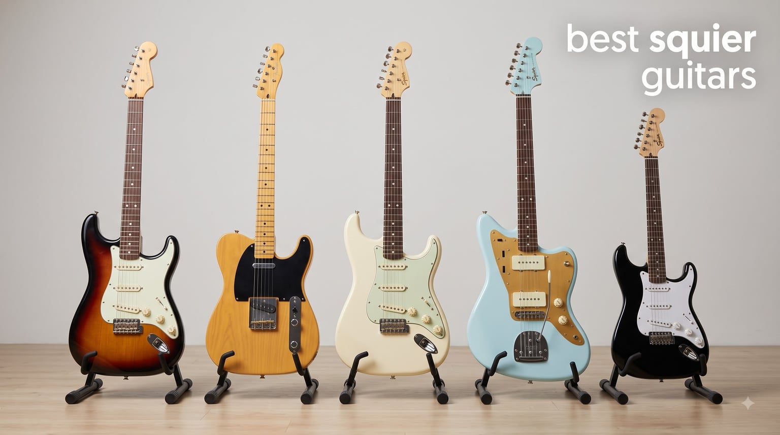 best squier guitars