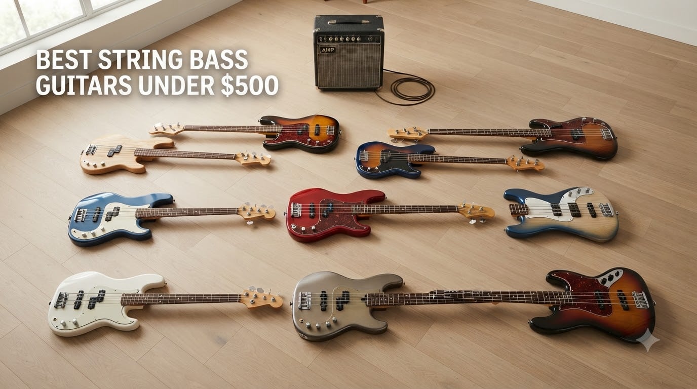 best string bass guitars under $500