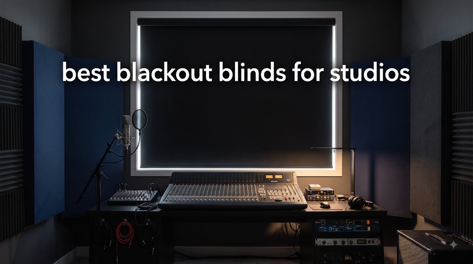 best blackout blinds for studios