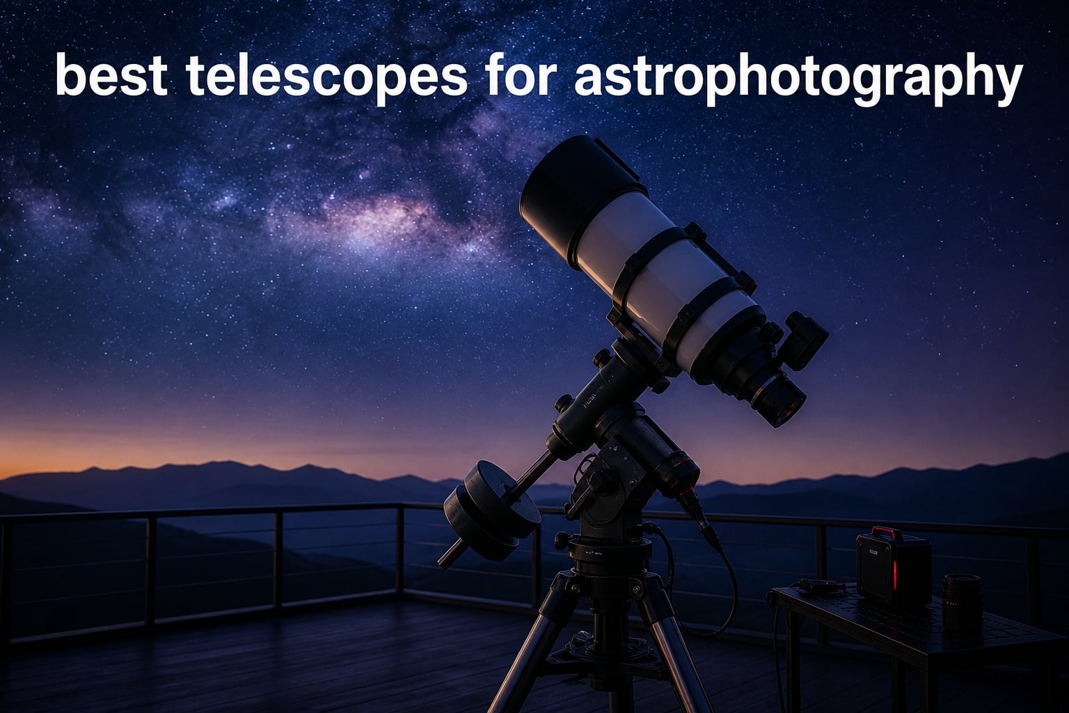 best telescopes for astrophotography