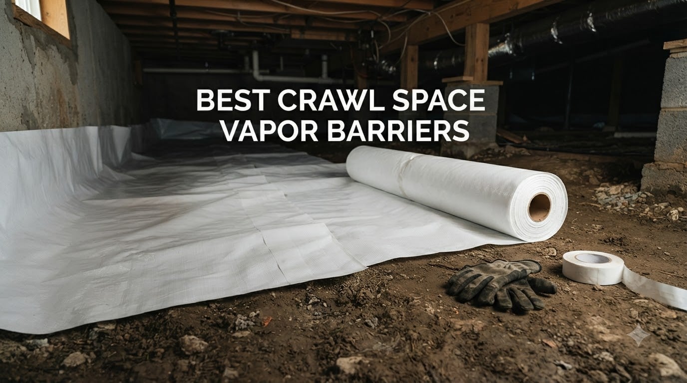 best crawl space vapor barriers