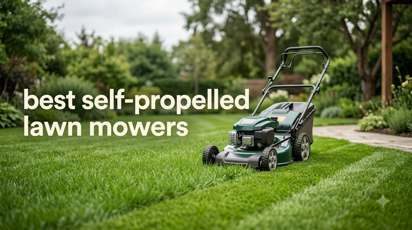 best self-propelled lawn mowers