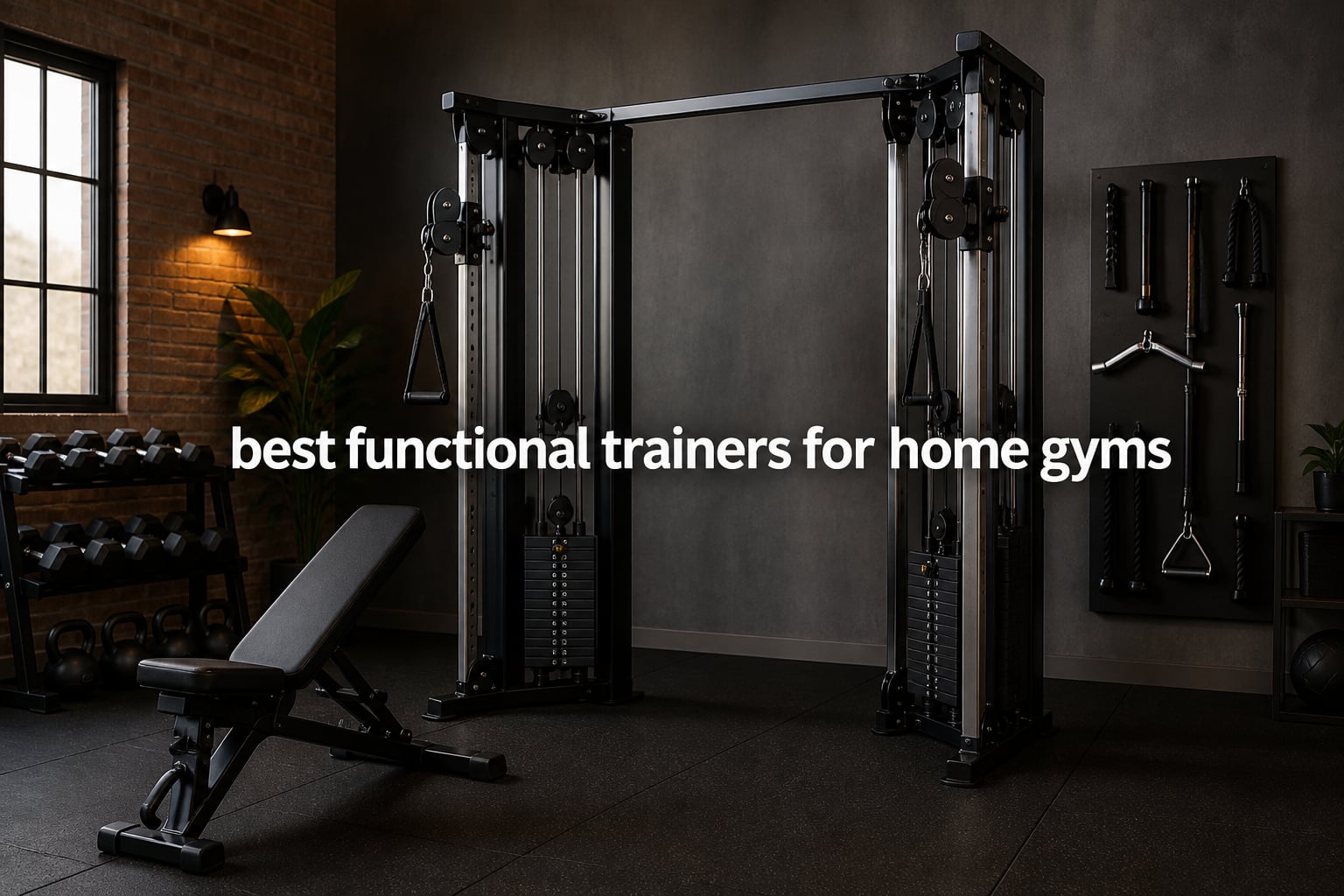 best functional trainers for home gyms