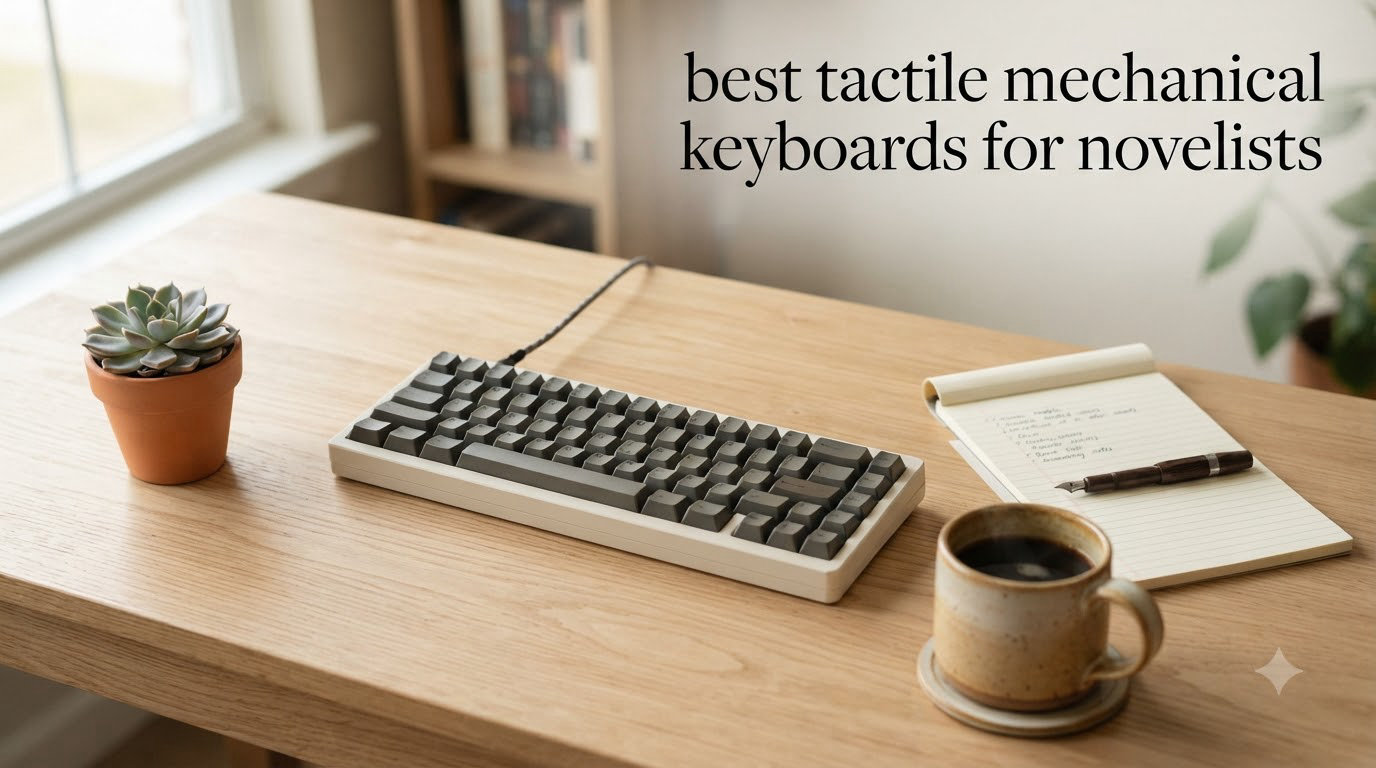best tactile mechanical keyboards for novelists