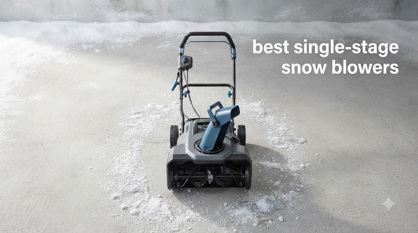 best single-stage snow blowers