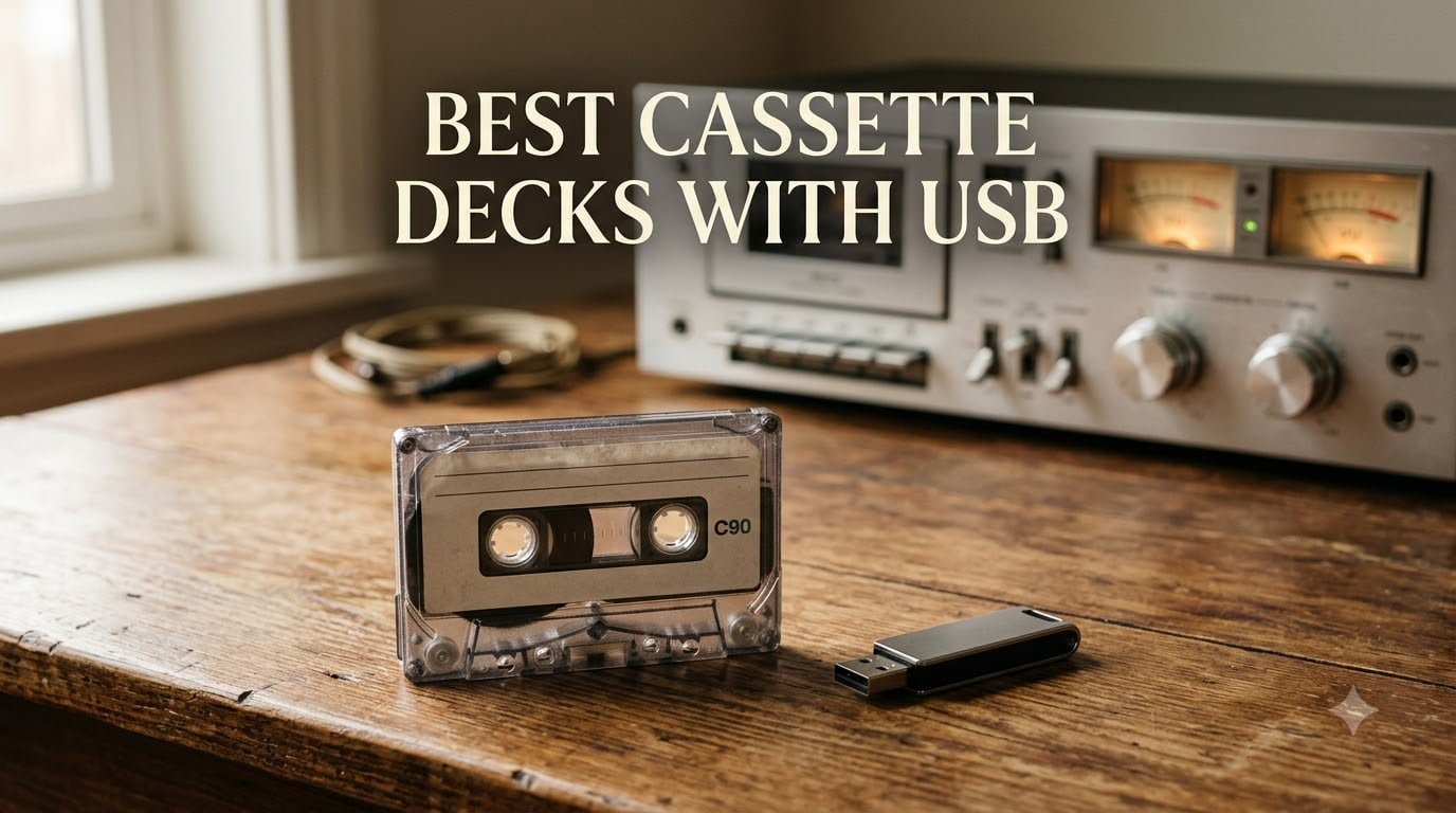 best cassette decks with USB