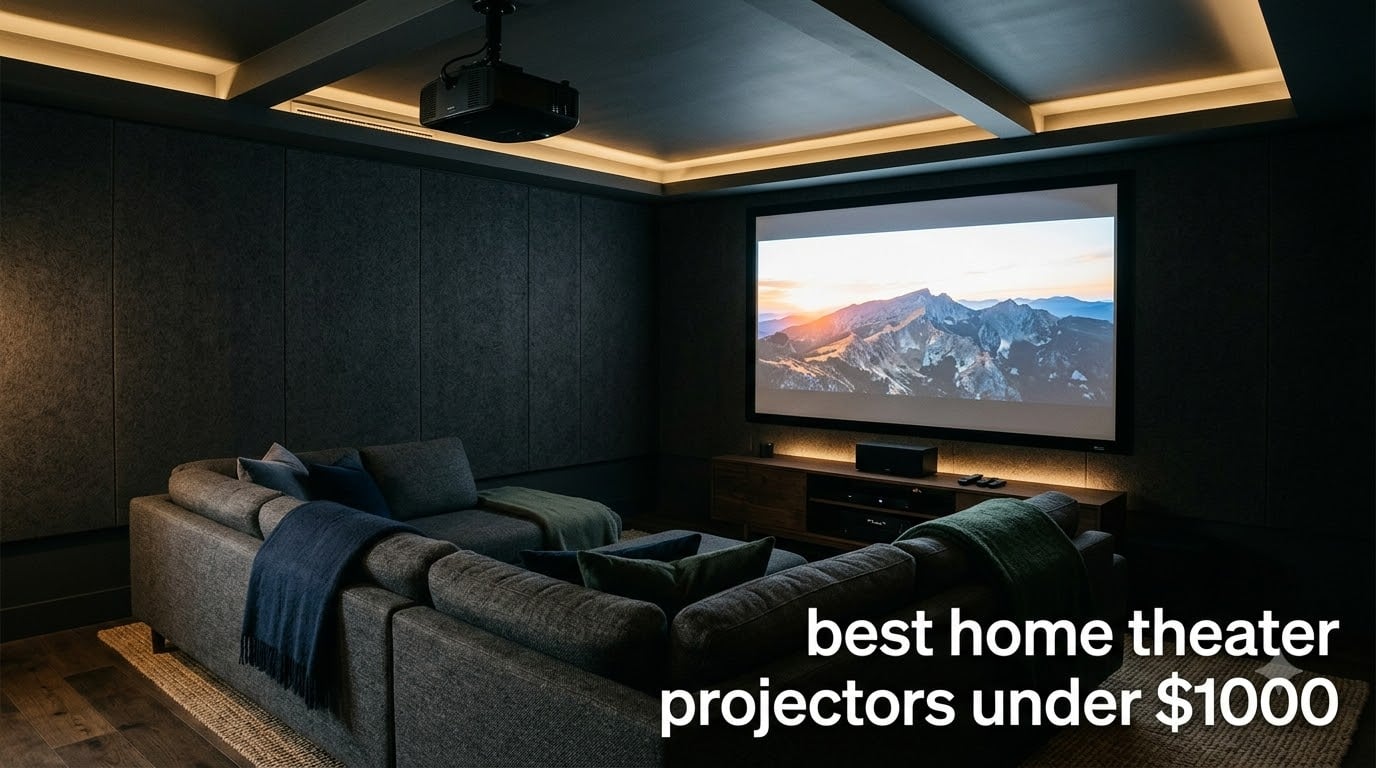 best home theater projectors under $1000
