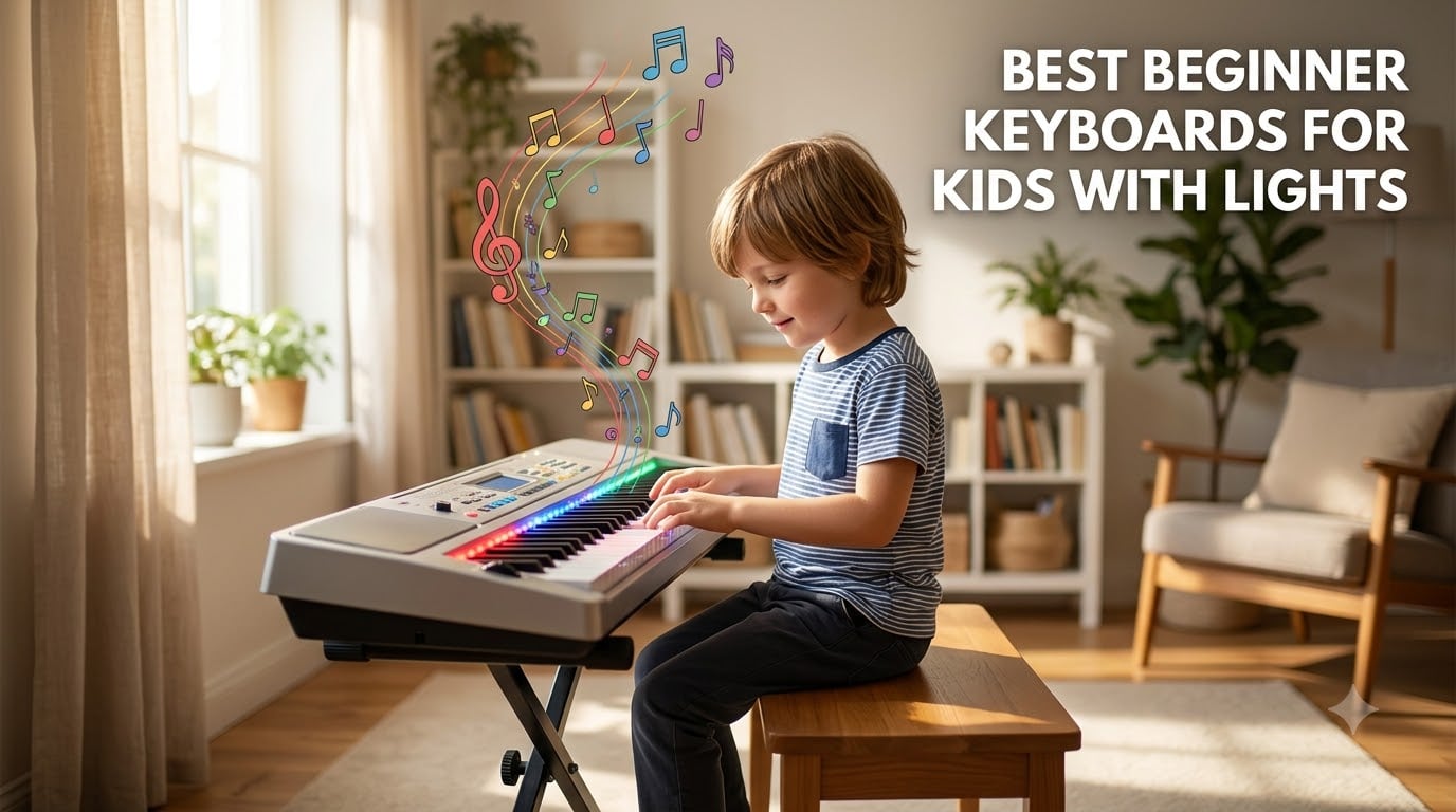 best beginner keyboards for kids with lights