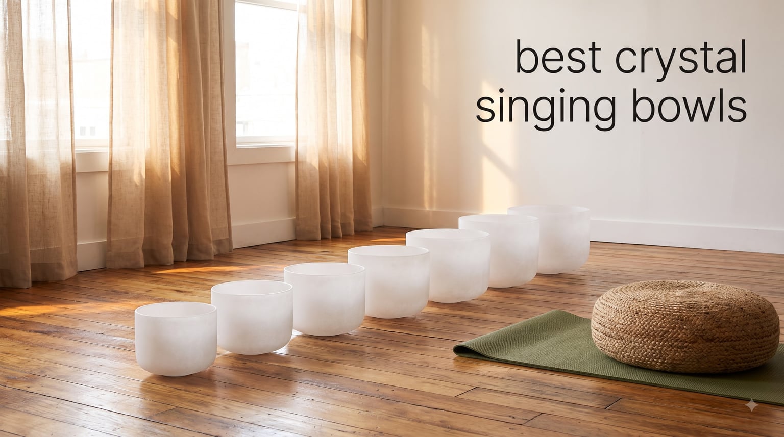 best crystal singing bowls