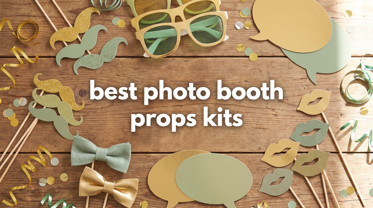 best photo booth props kits