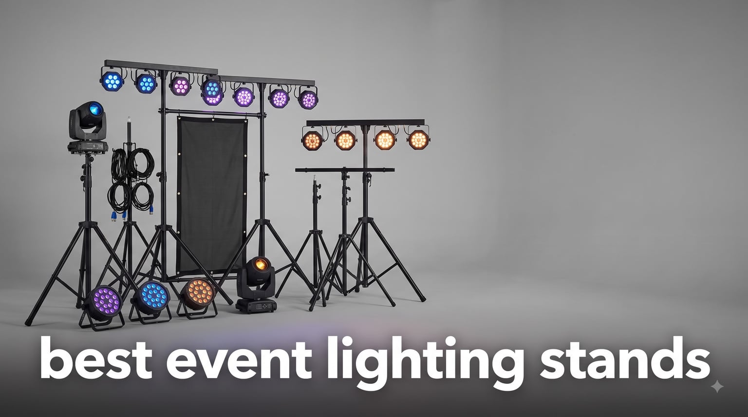 best event lighting stands