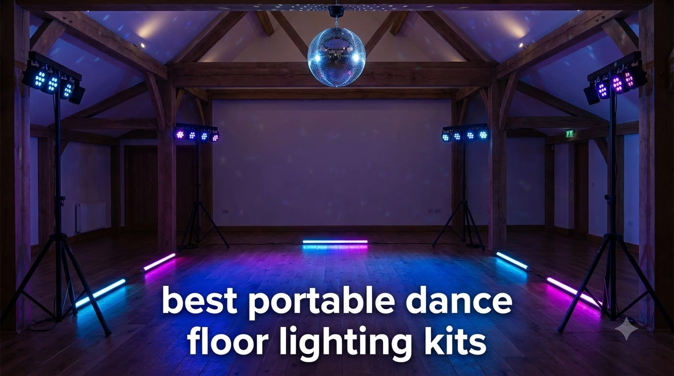 best portable dance floor lighting kits
