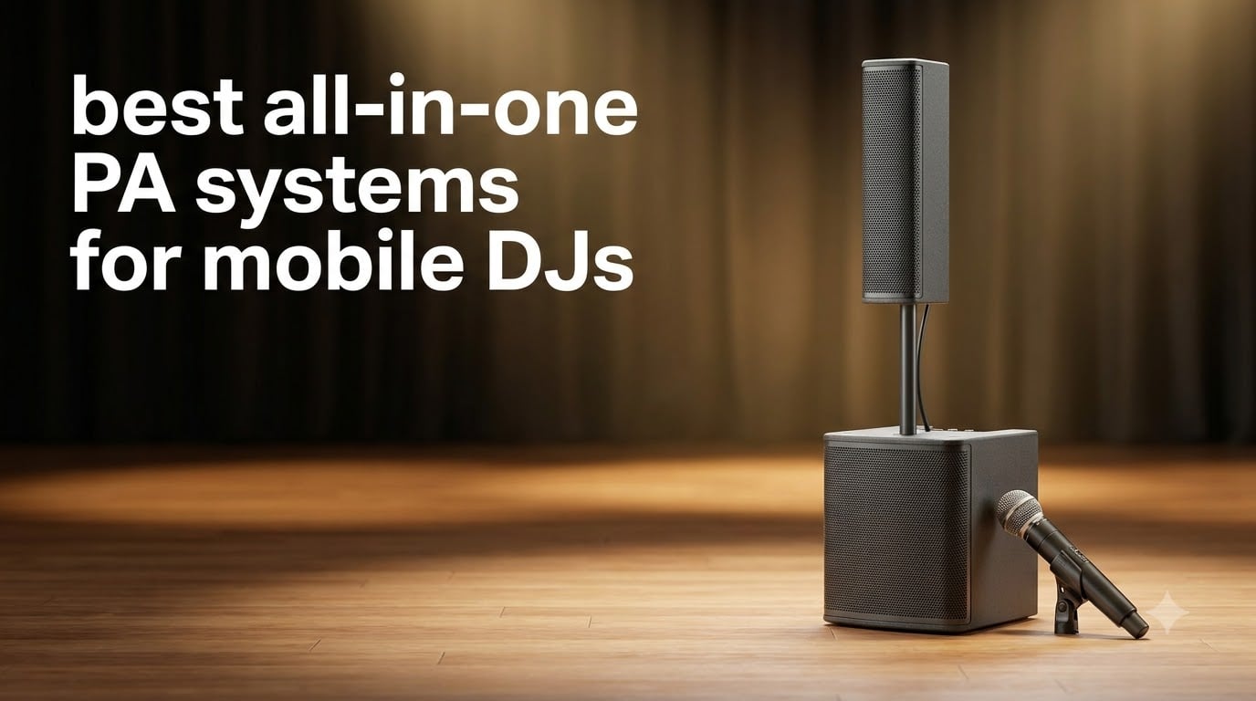 best all-in-one PA systems for mobile DJs