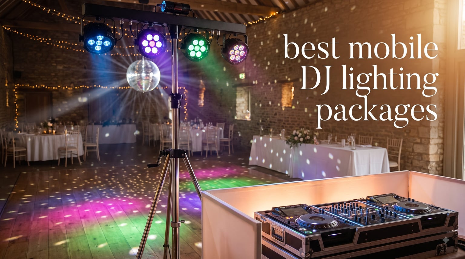 best mobile DJ lighting packages