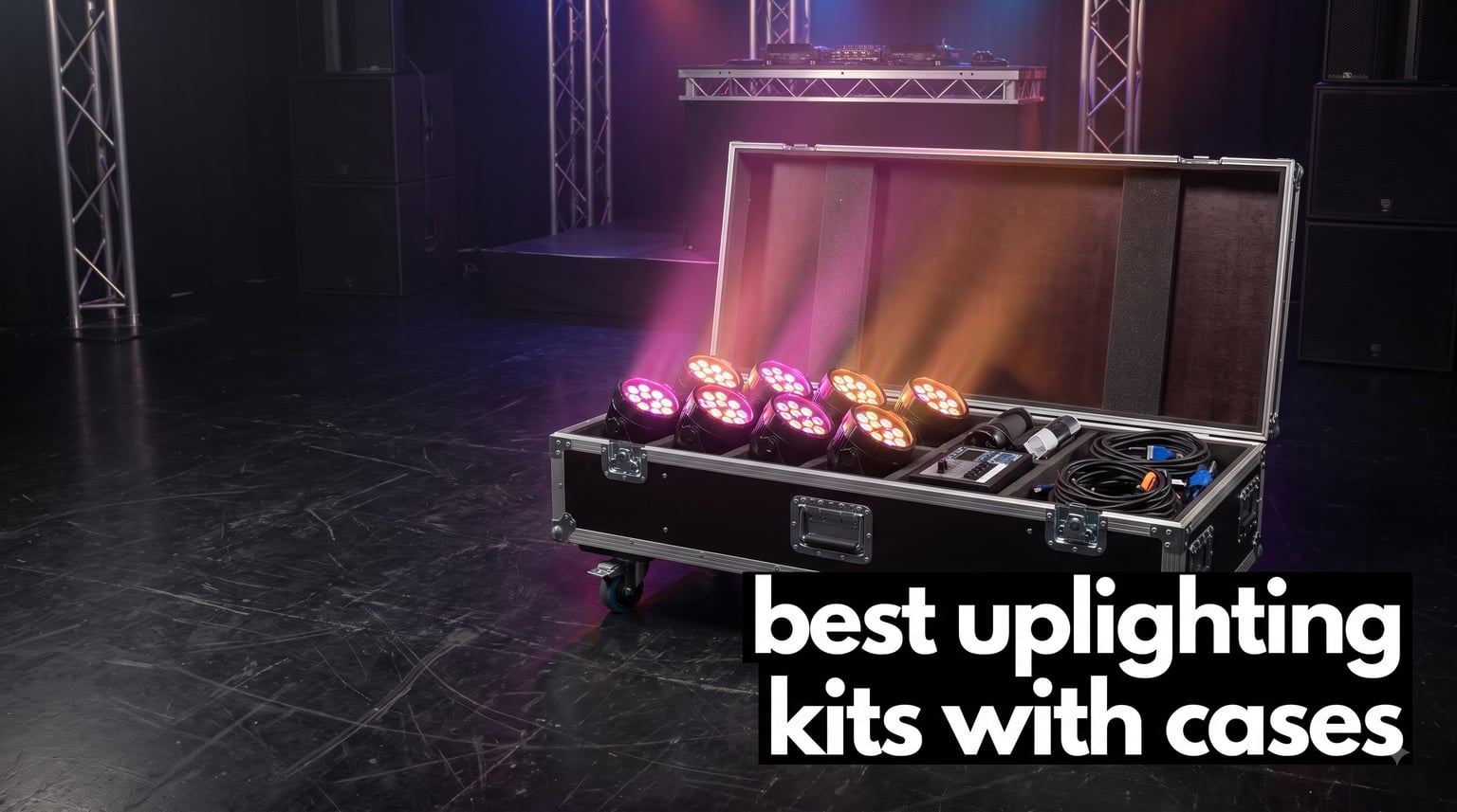best uplighting kits with cases