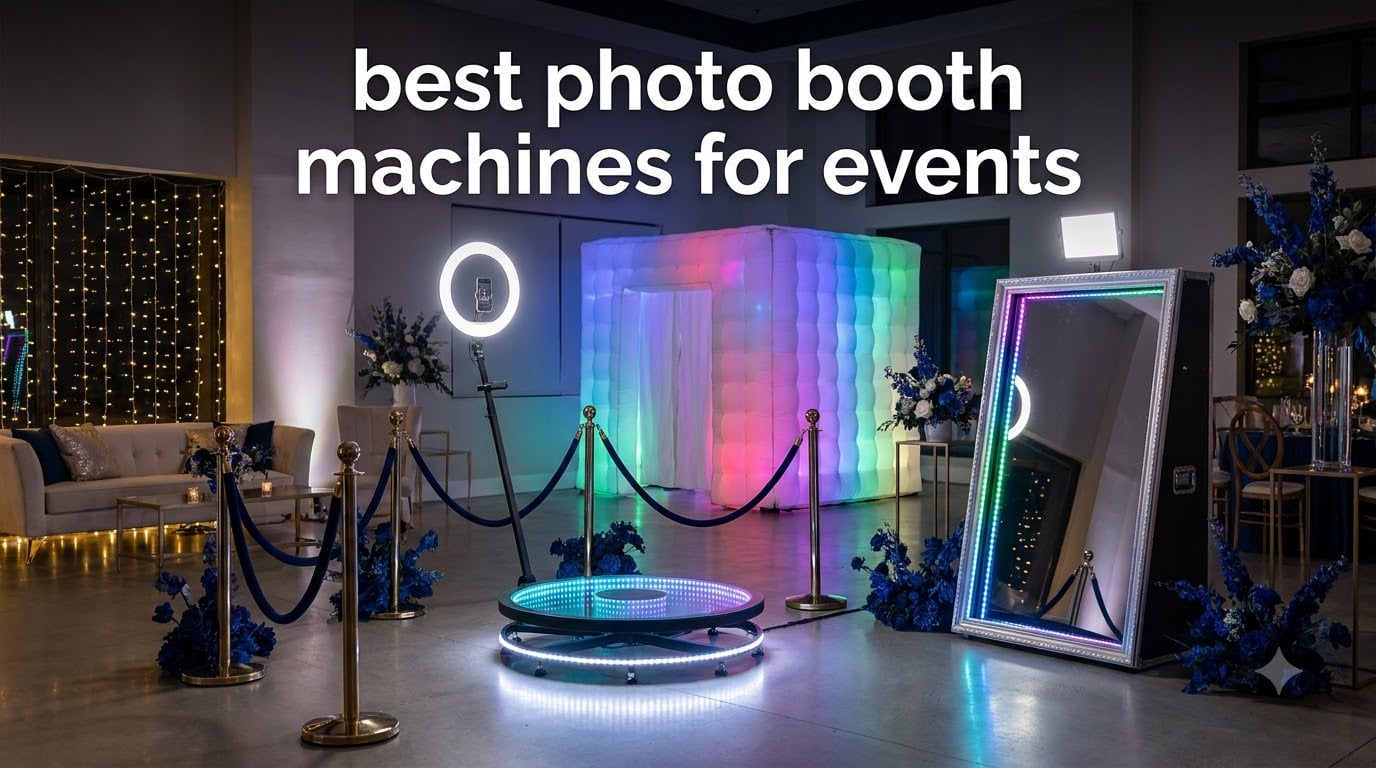 best photo booth machines for events