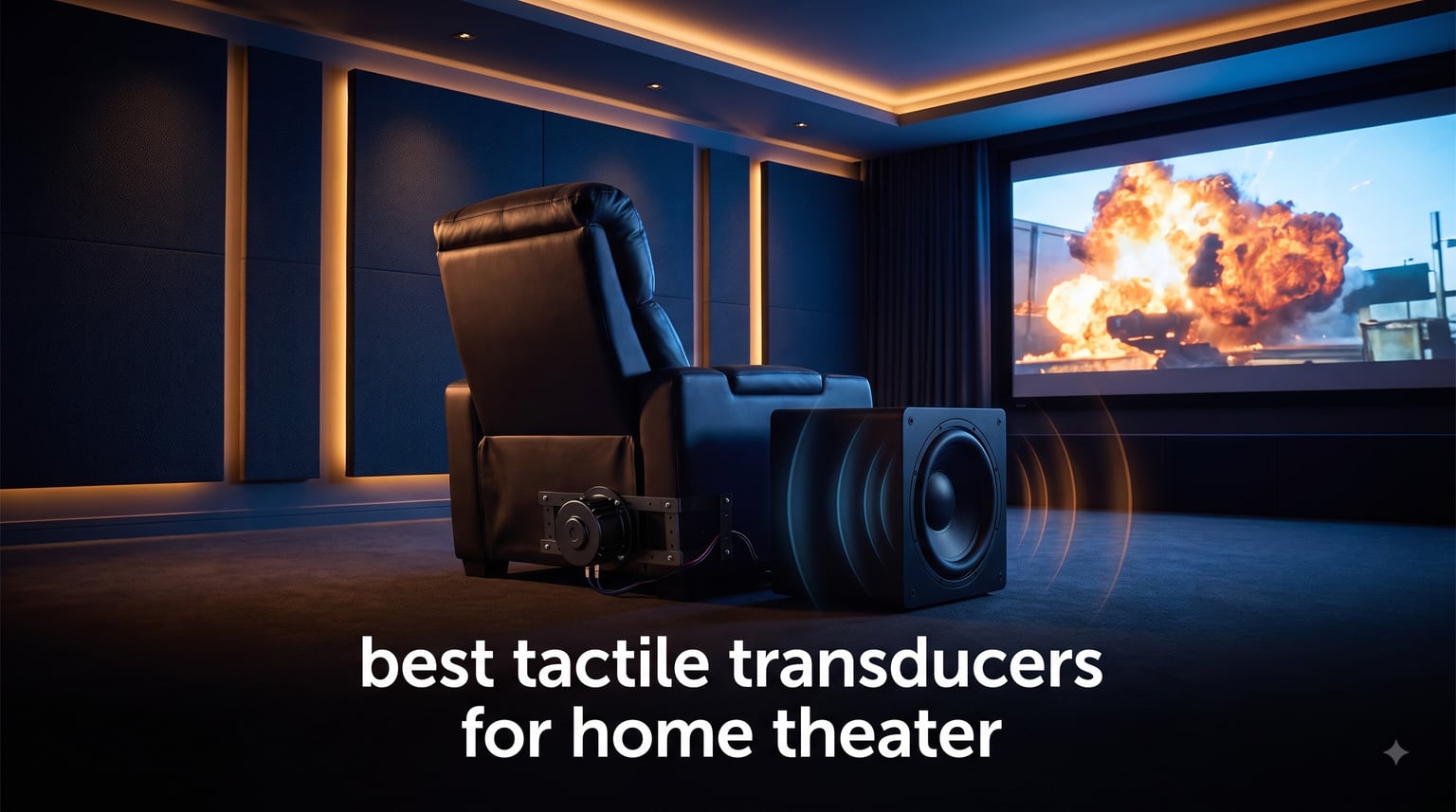 best tactile transducers for home theater