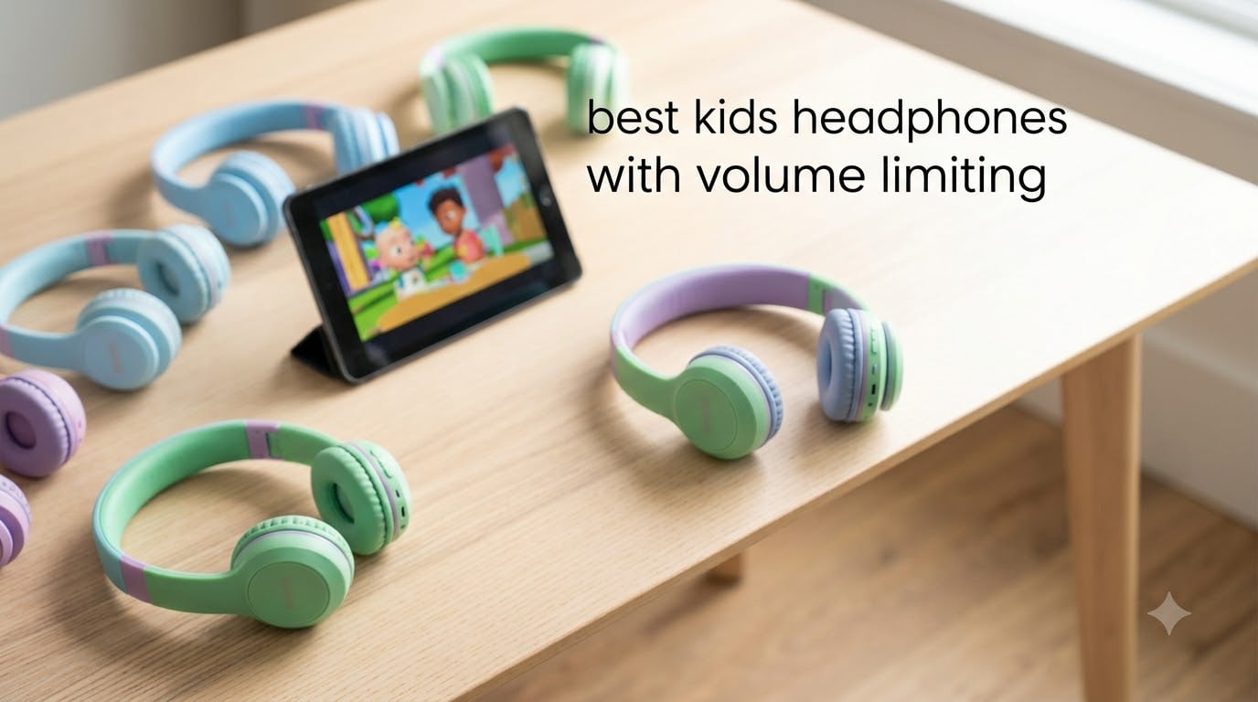 best kids headphones with volume limiting
