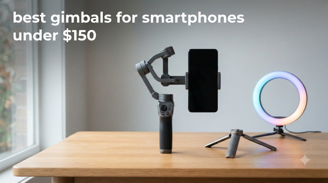 best gimbals for smartphones under $150
