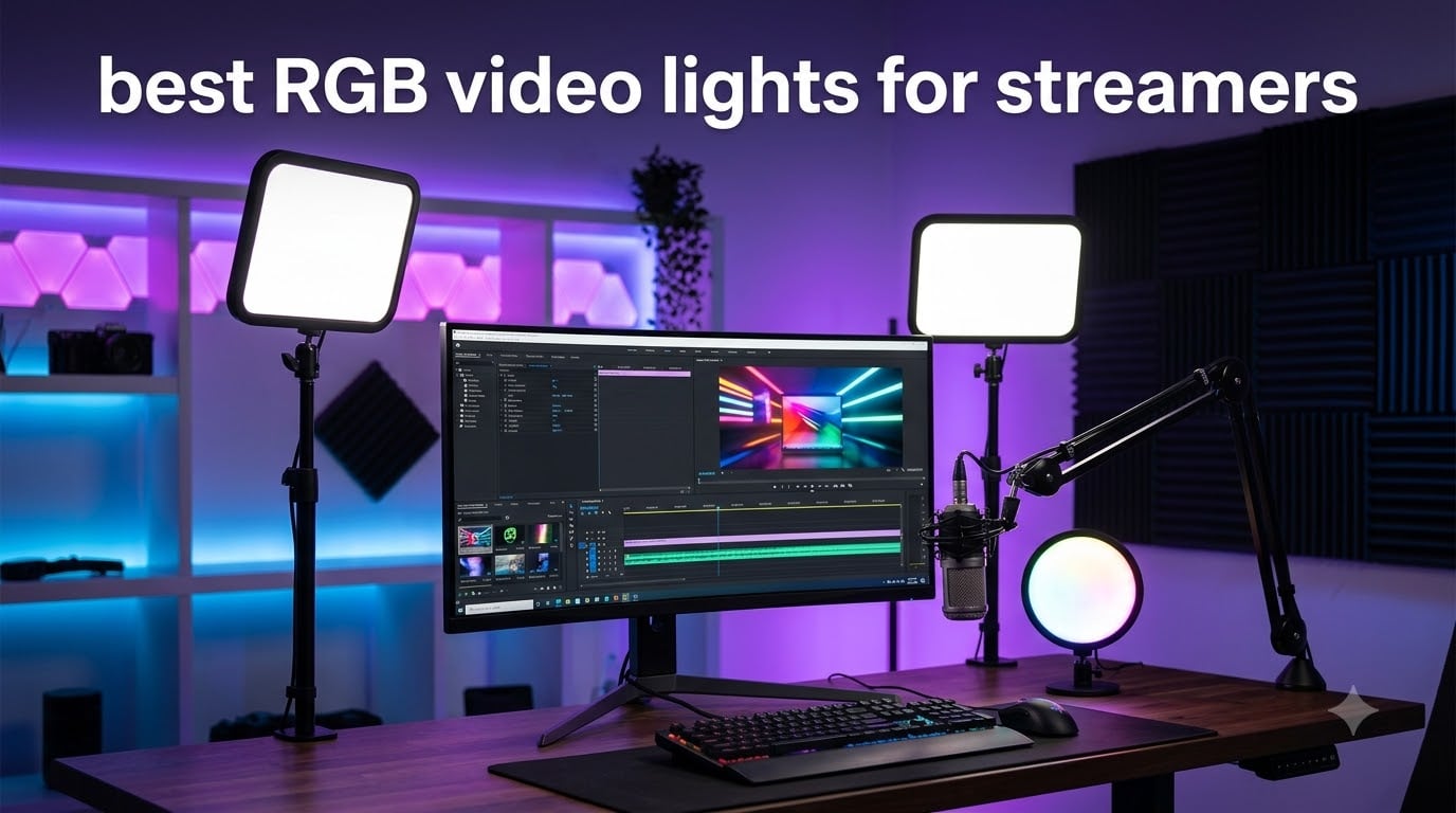 best RGB video lights for streamers