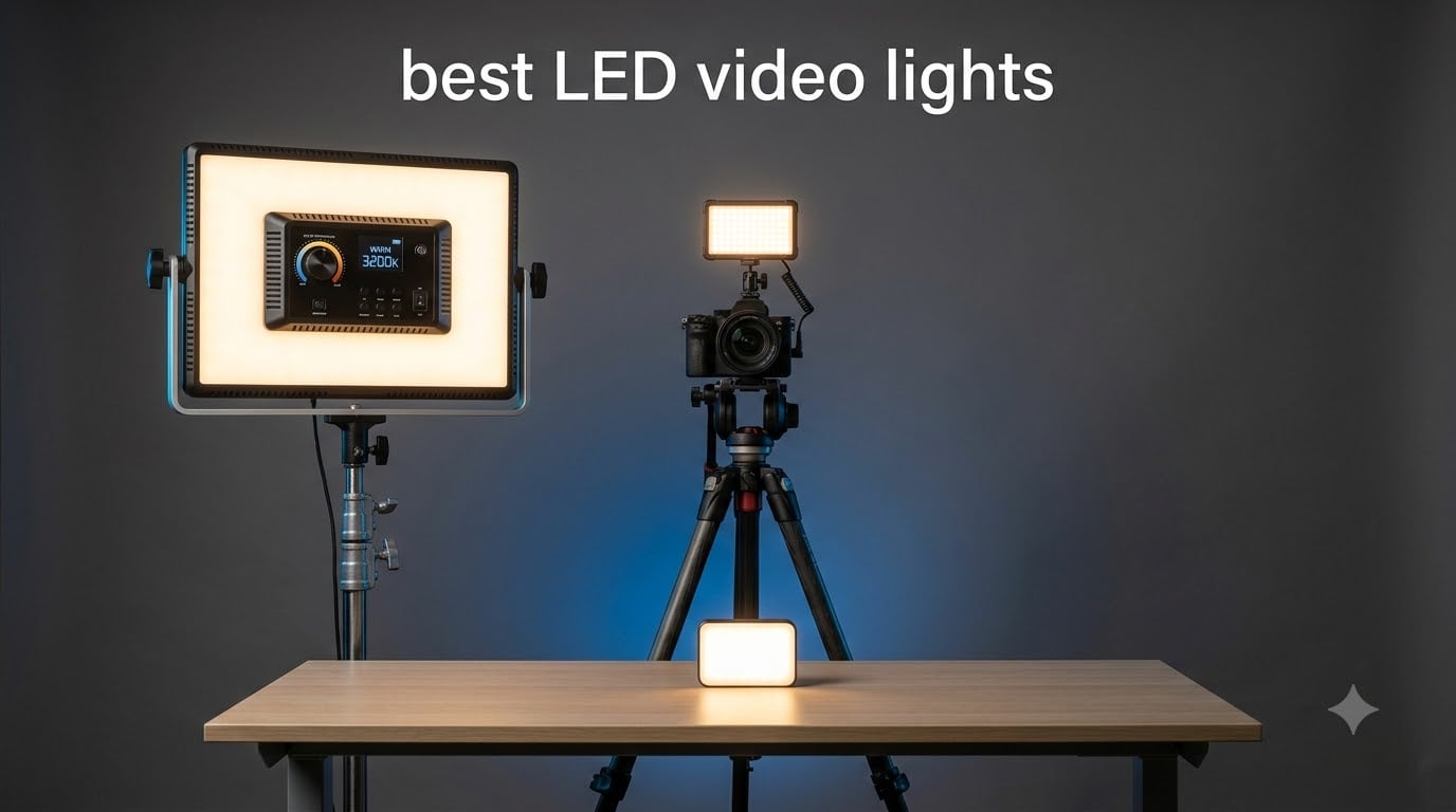 best LED video lights