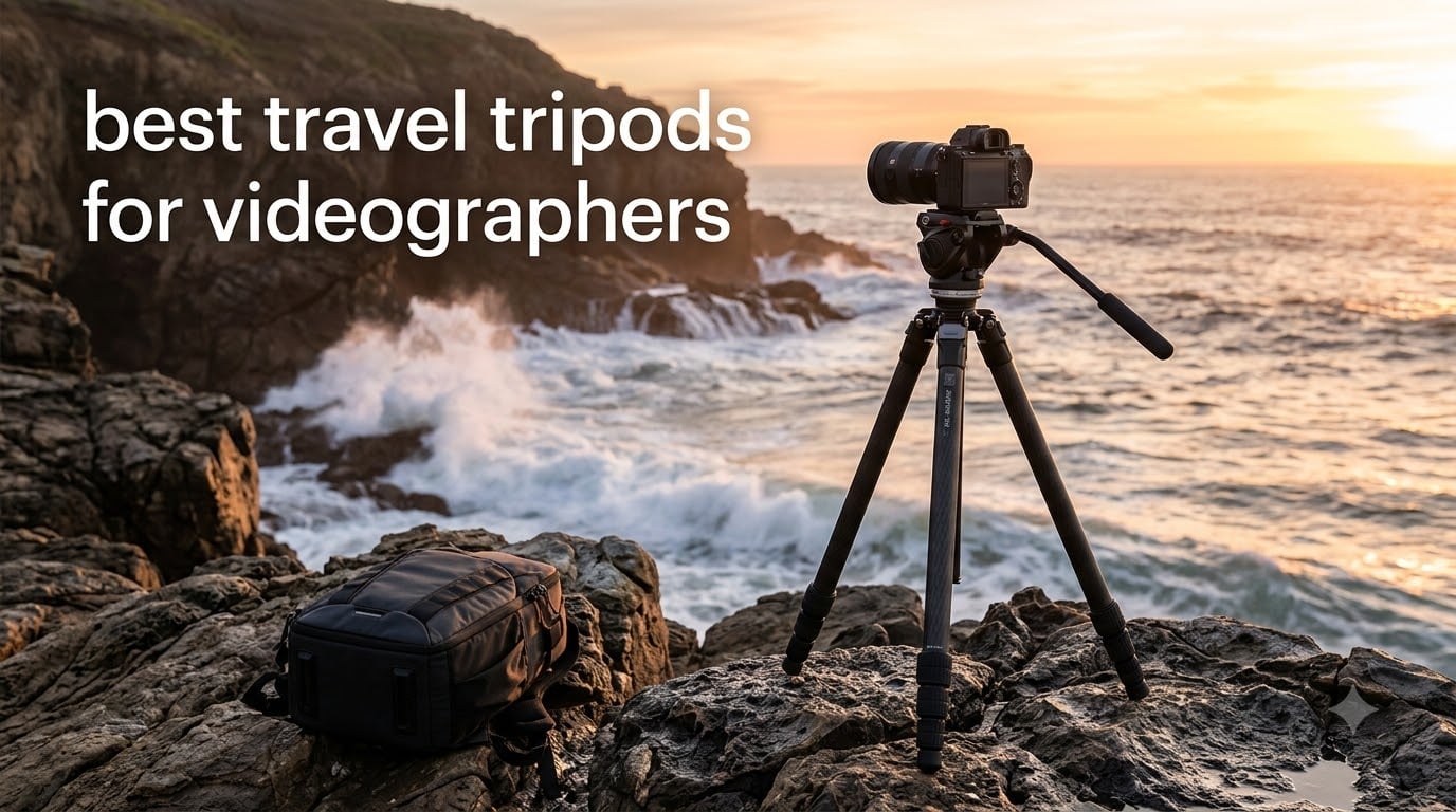 best travel tripods for videographers