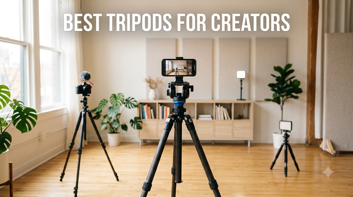 best tripods for creators