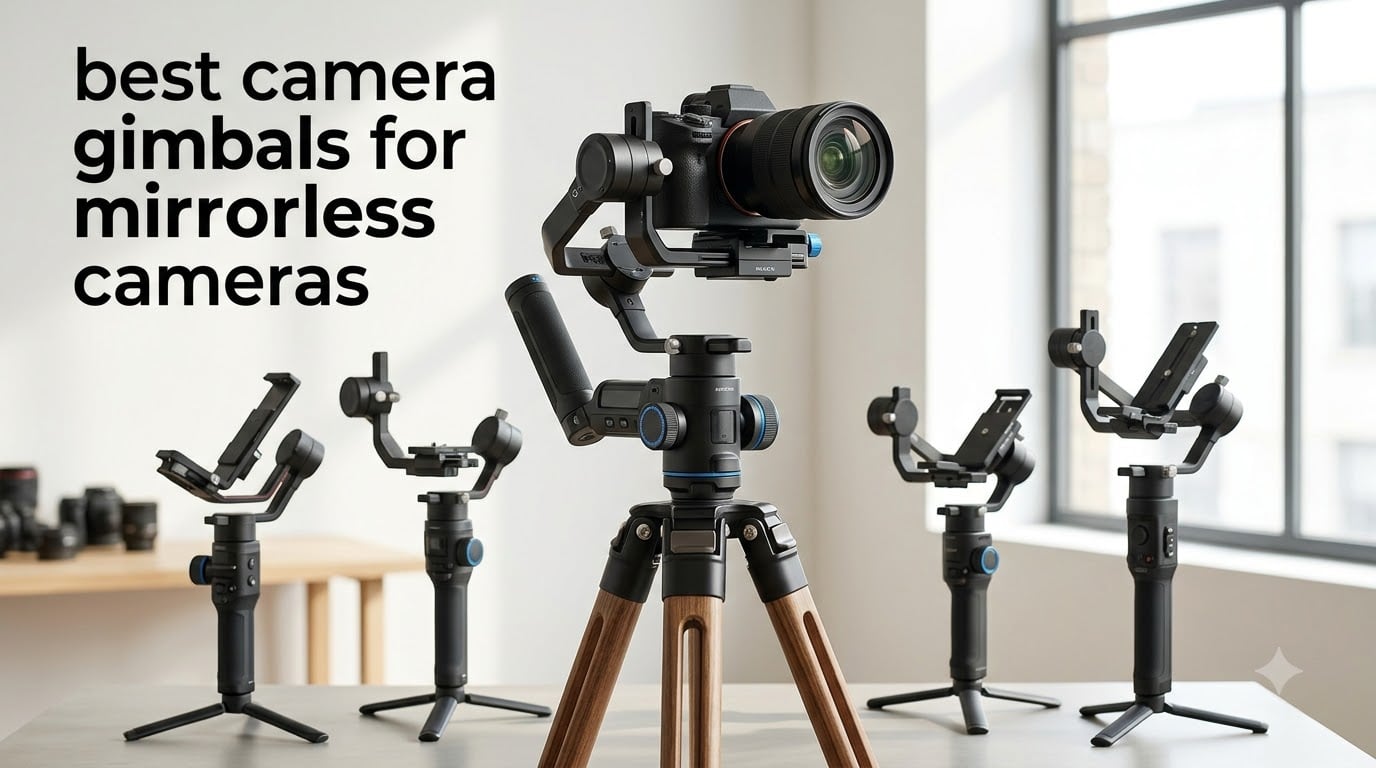 best camera gimbals for mirrorless cameras