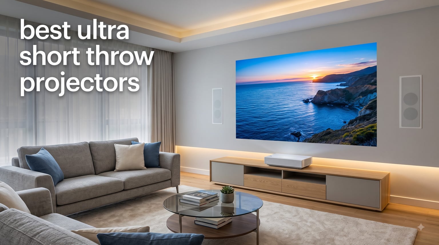 best ultra short throw projectors