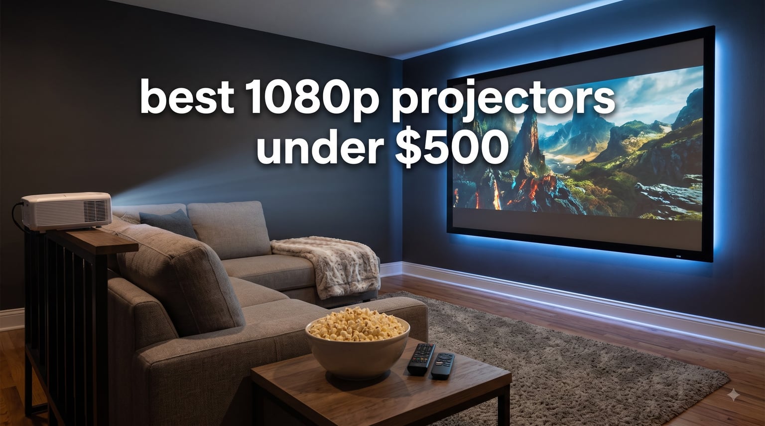 best 1080p projectors under $500