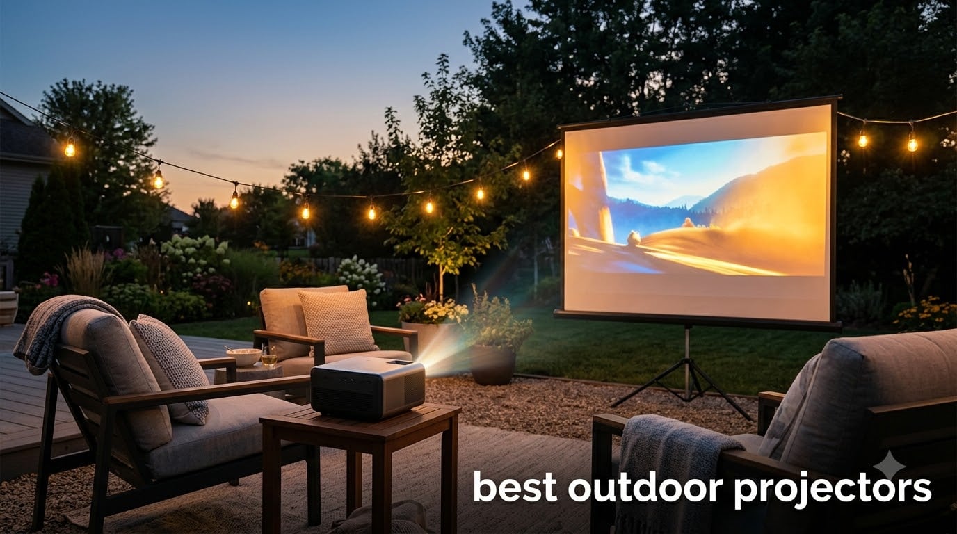 best outdoor projectors