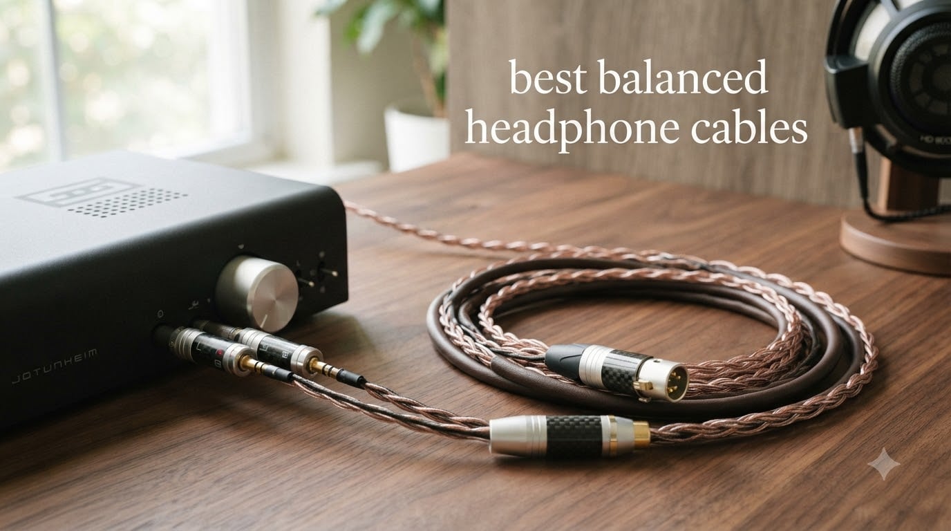 best balanced headphone cables
