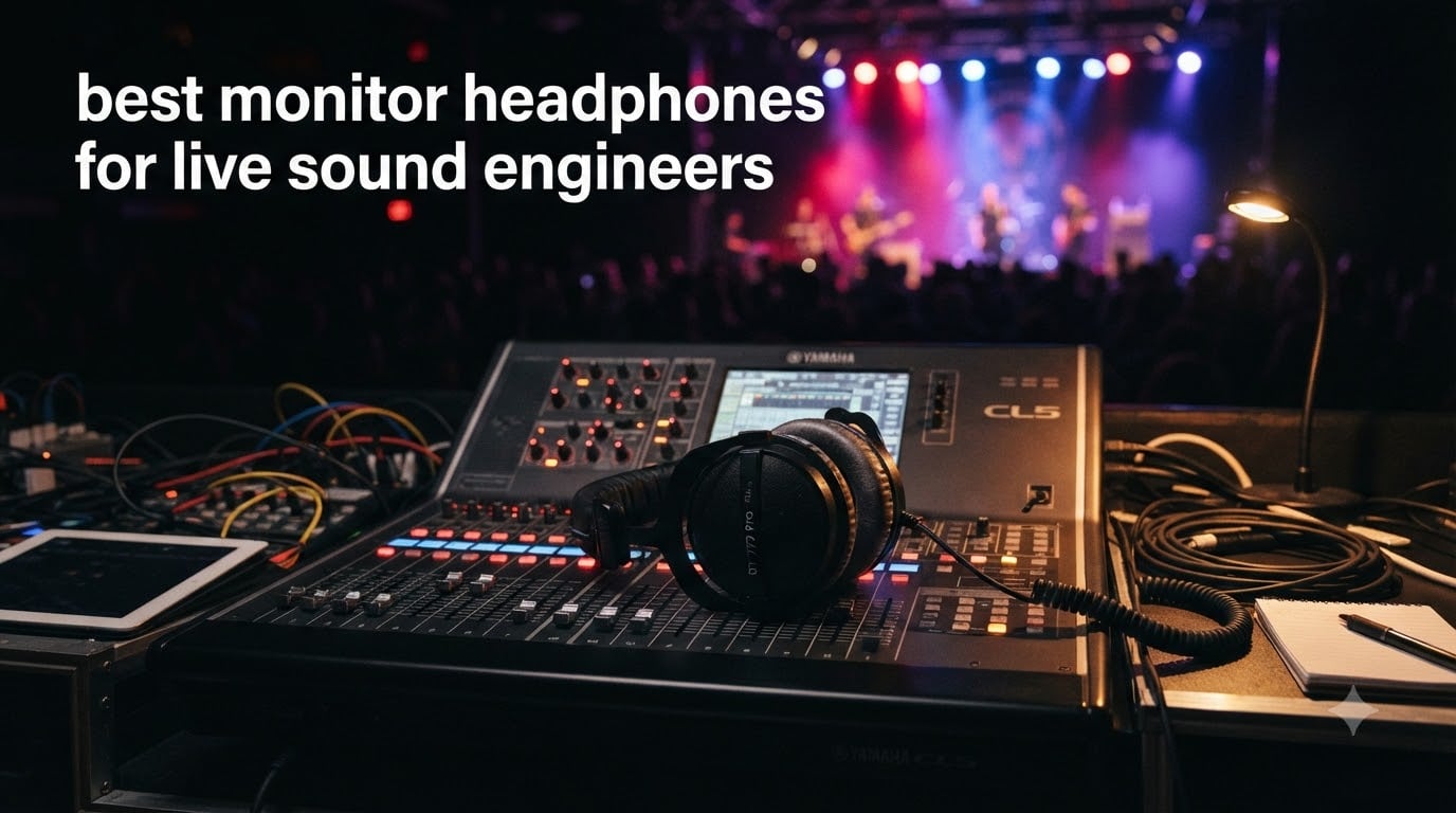 best monitor headphones for live sound engineers