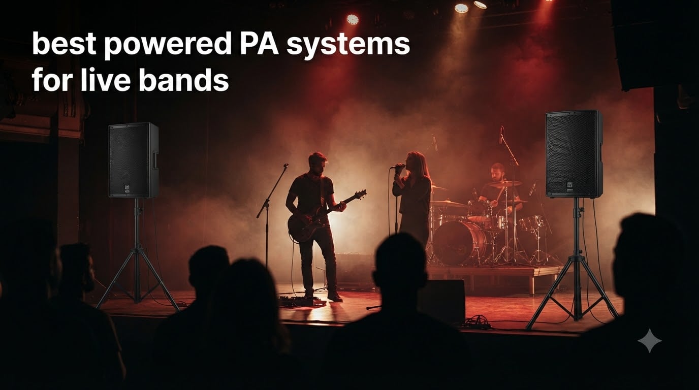 best powered PA systems for live bands