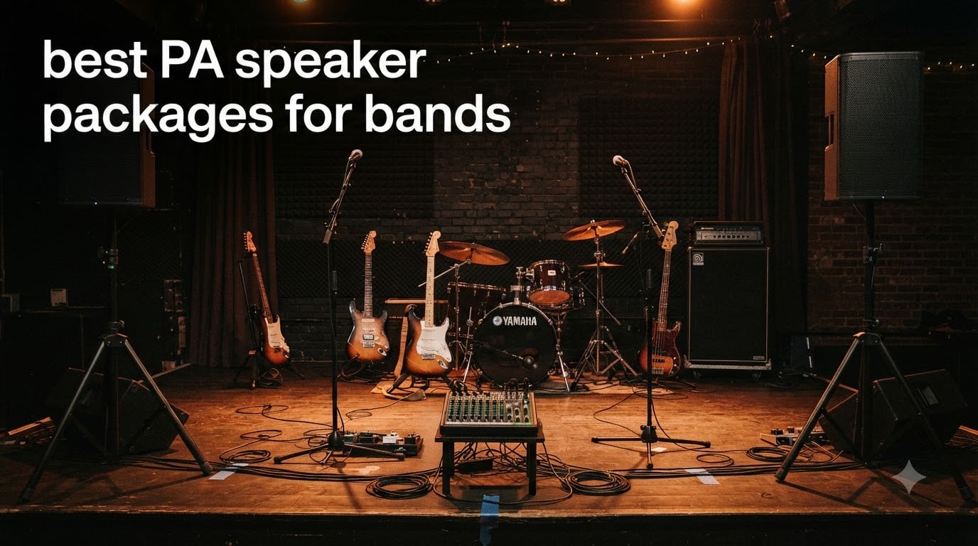 best PA speaker packages for bands