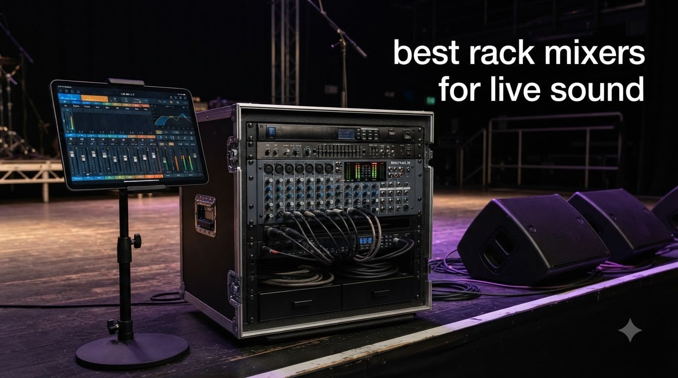 best rack mixers for live sound