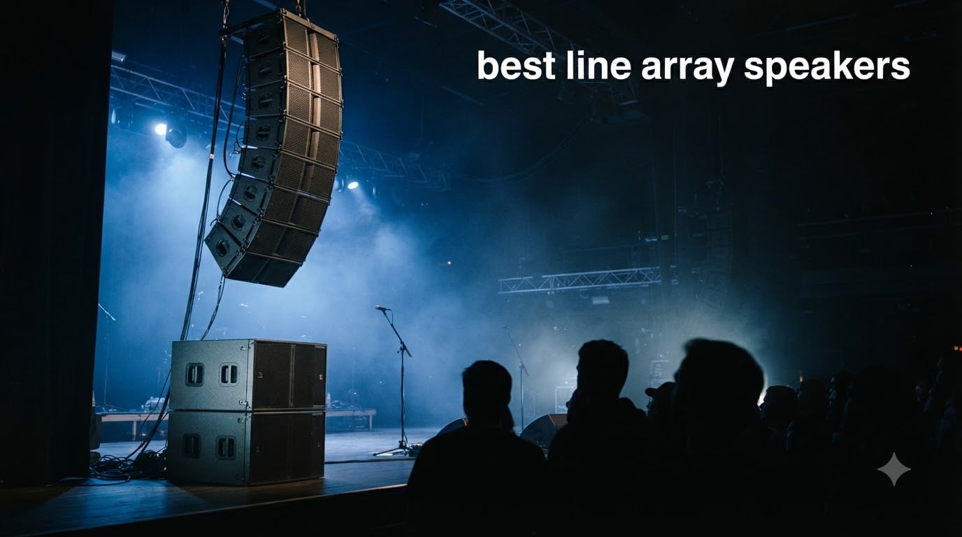 best line array speakers