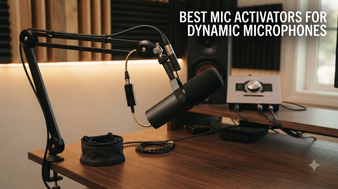 best mic activators for dynamic microphones