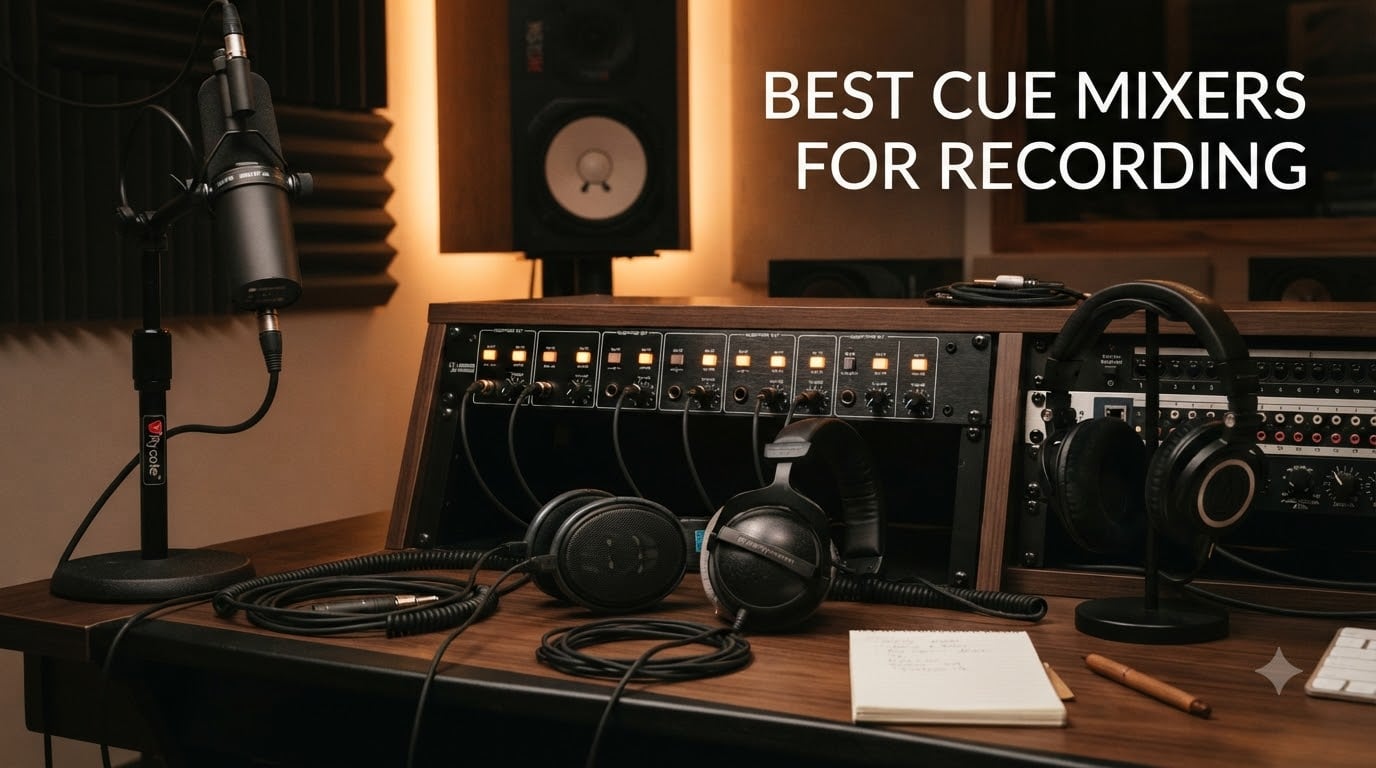 best cue mixers for recording