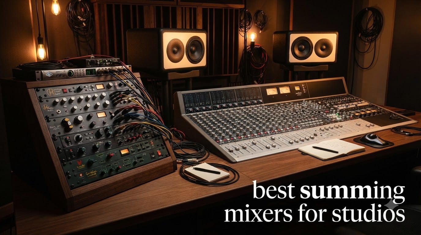 best summing mixers for studios