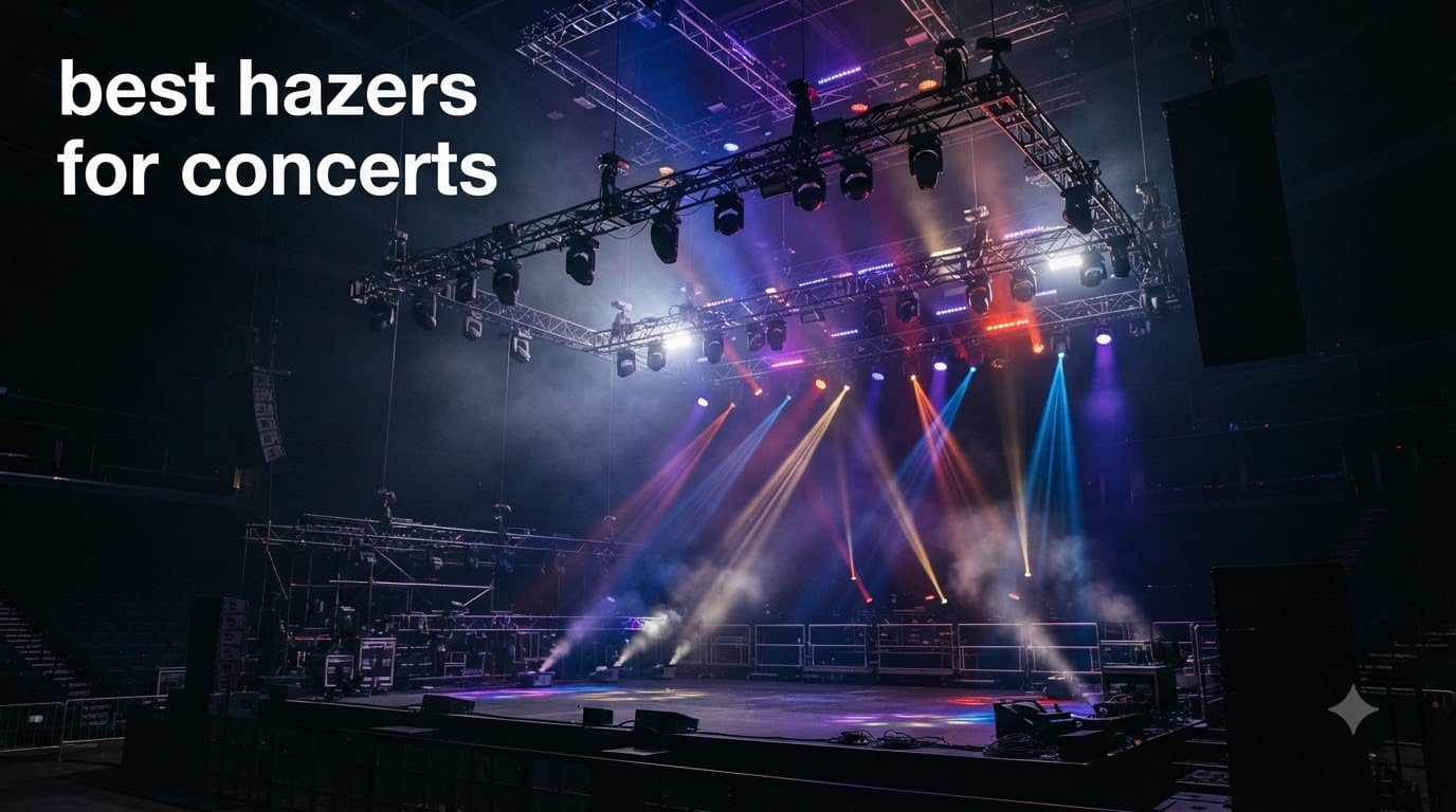 best hazers for concerts