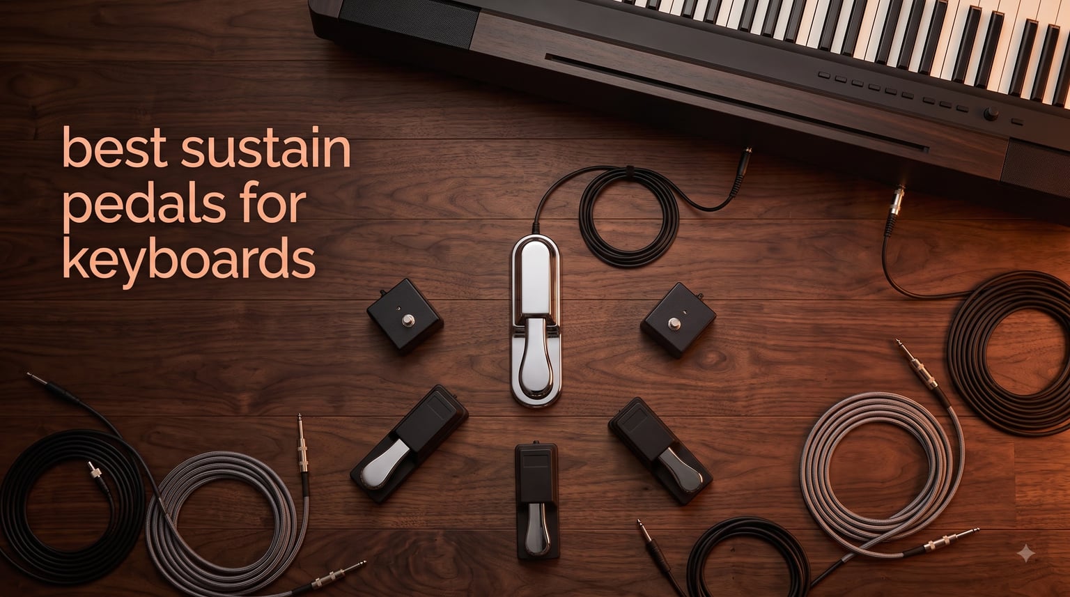 best sustain pedals for keyboards