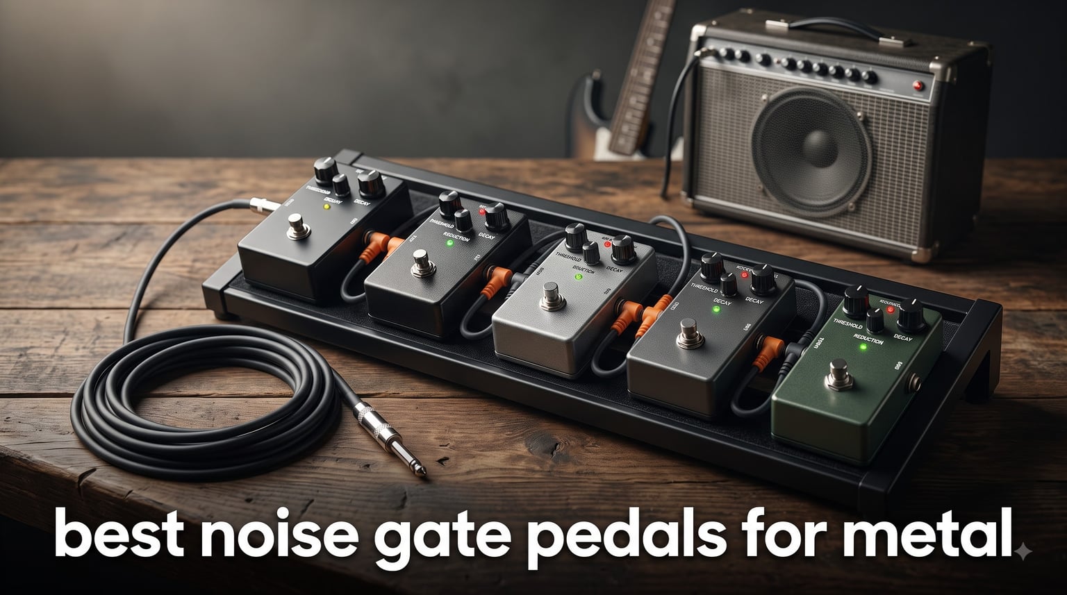 best noise gate pedals for metal