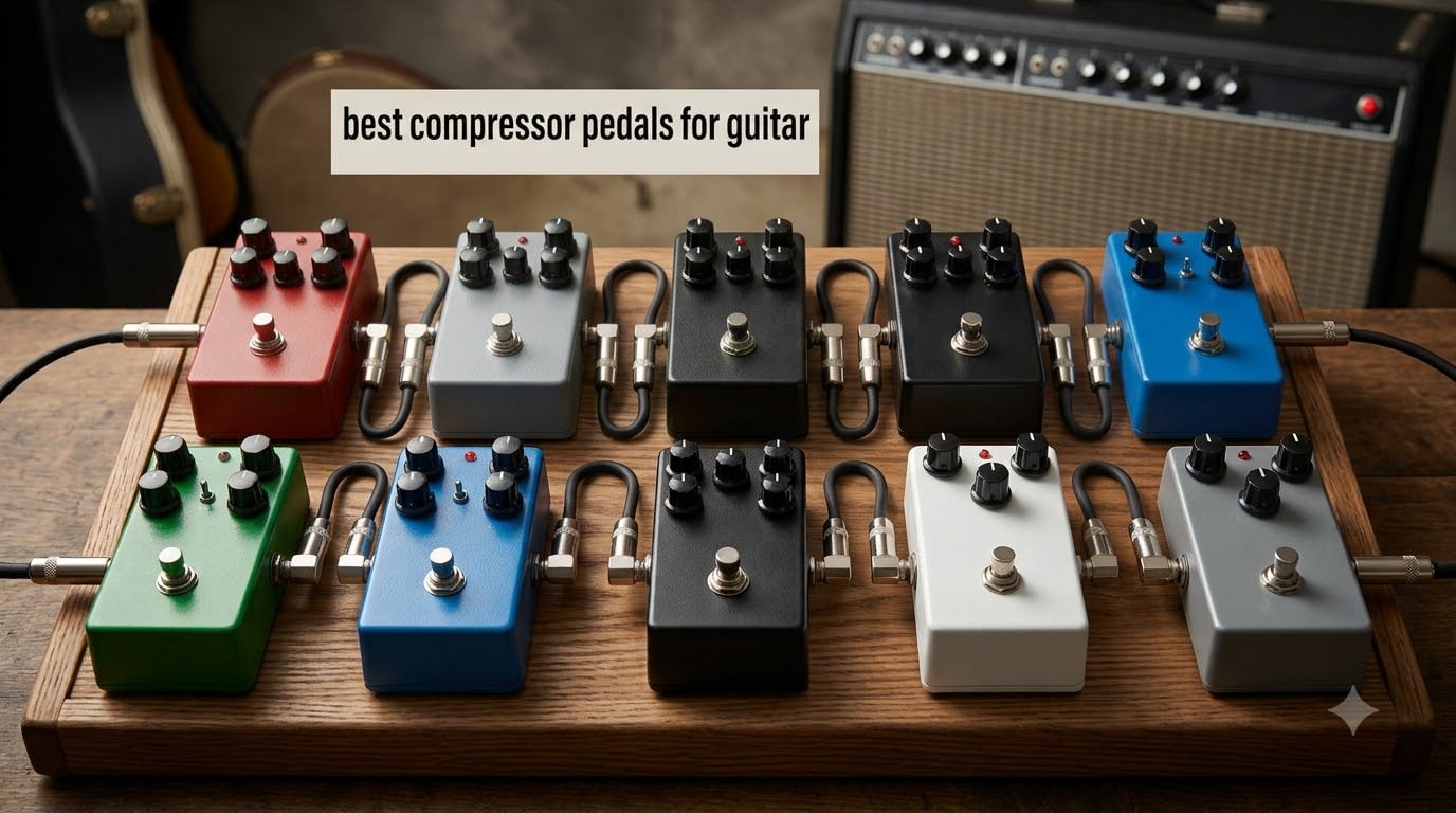 best compressor pedals for guitar