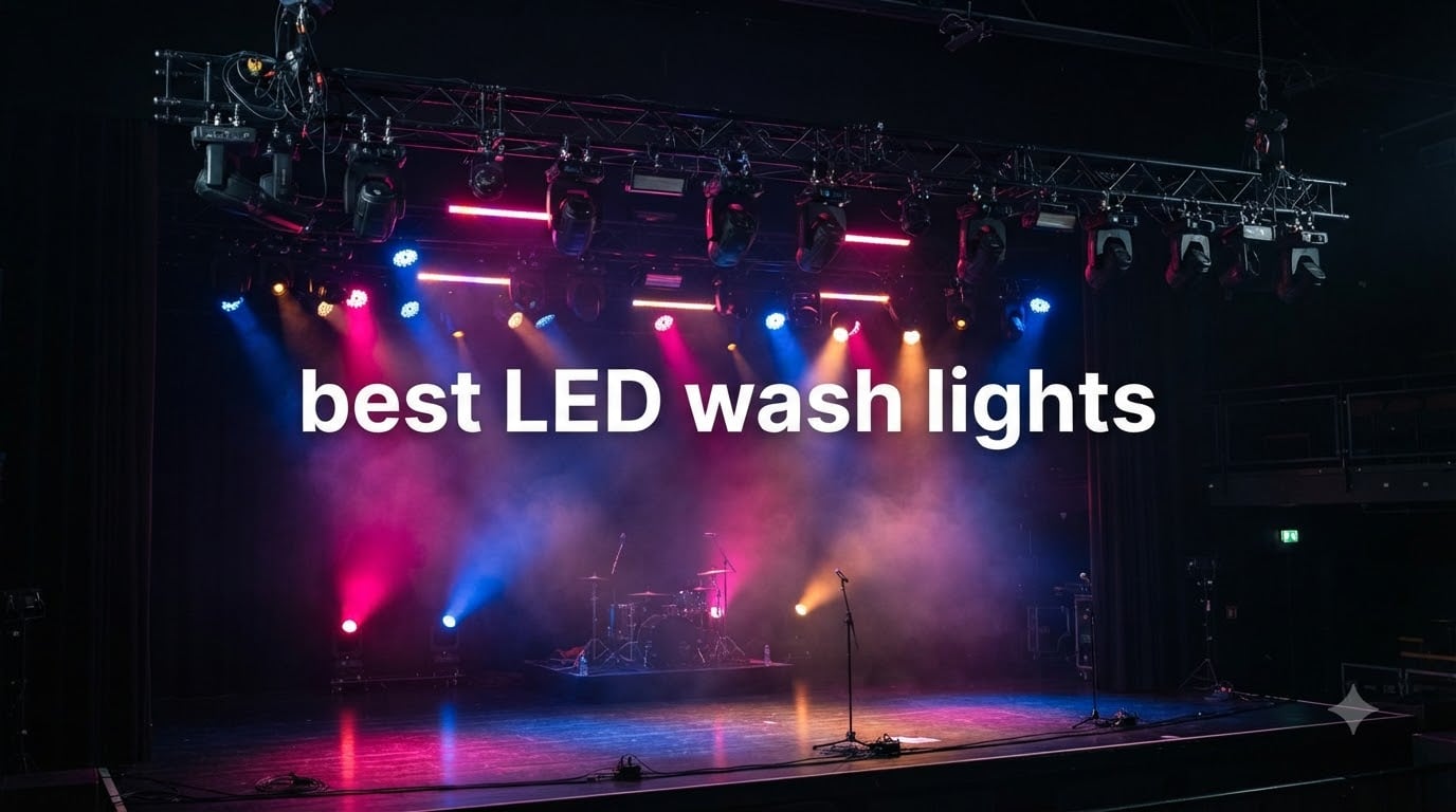best LED wash lights