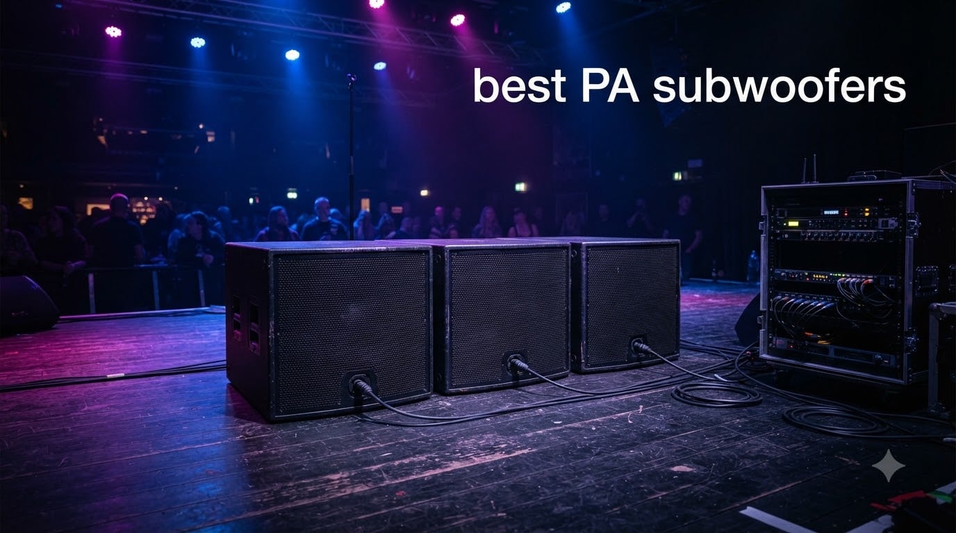 best PA subwoofers