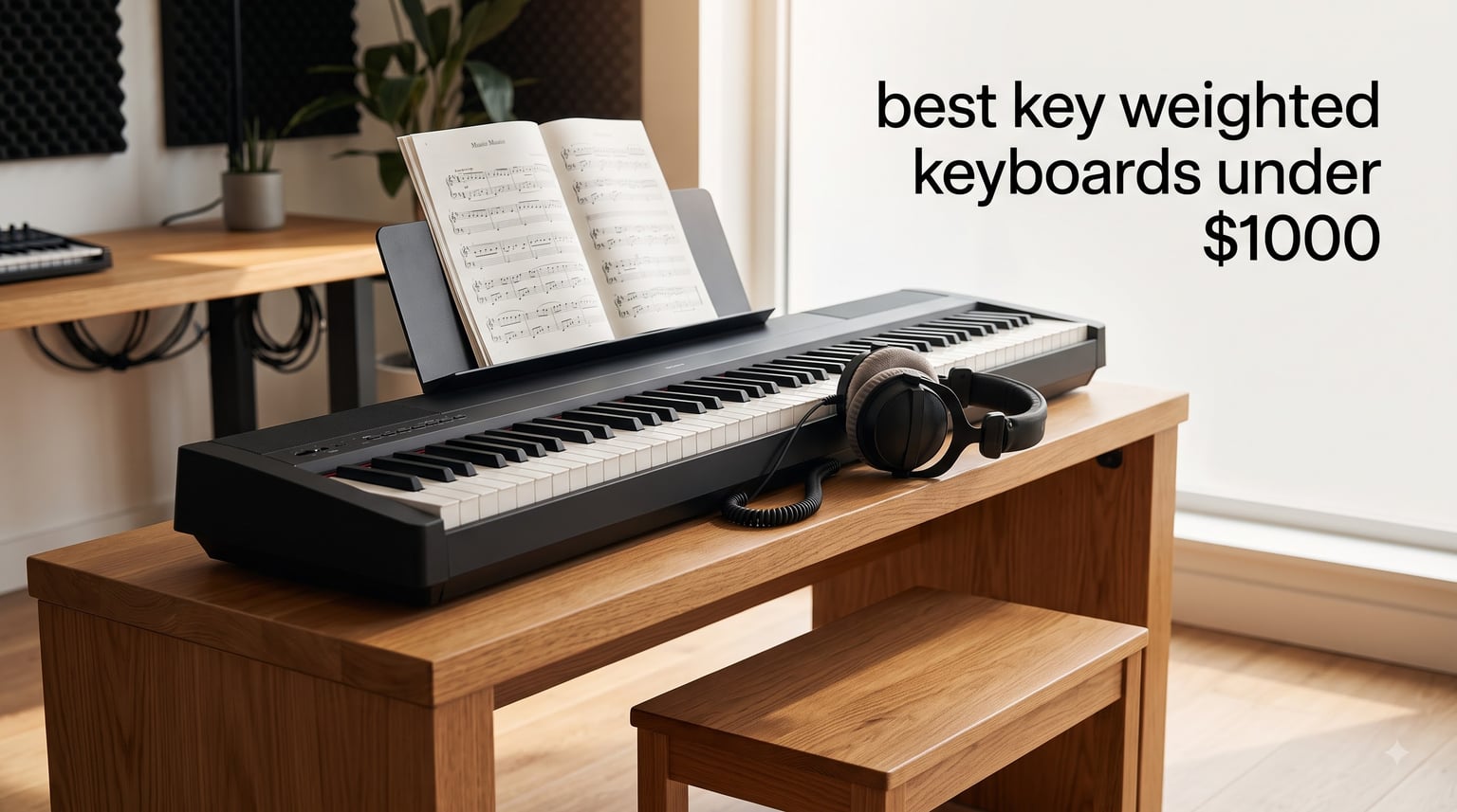 best 88 key weighted keyboards under $1000