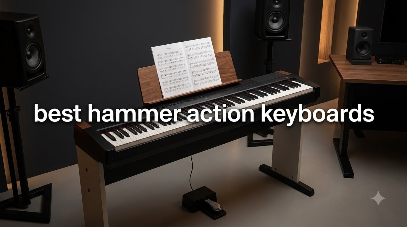 best hammer action keyboards